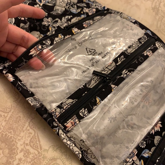 Vera Bradley Quilted Floral Makeup/Jewelry Travel Case - Picture 11 of 11